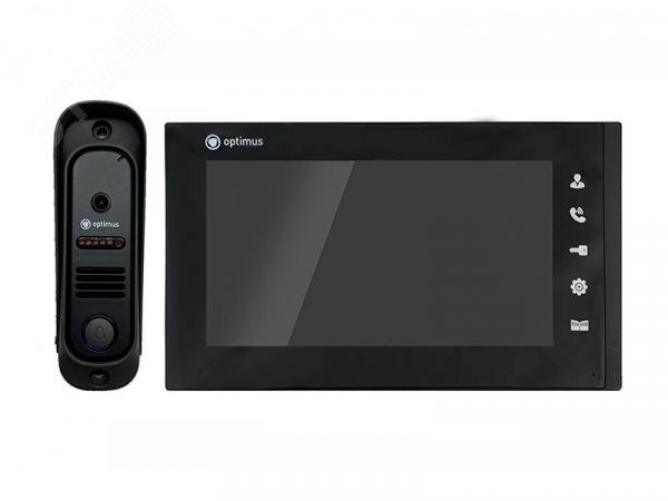 Изображение товара Видеодомофон Optimus Leader IK-27B32I (b) с 7" экраном и IK‑подсветкой