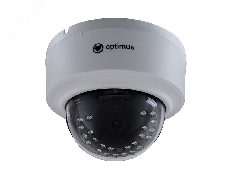 Видеокамера IP 2.1Мп купольная c ИК-подсветкой до 20м IP20 (2.8мм) IP-E022.1(3.6)_V.2 Optimus CCTV
