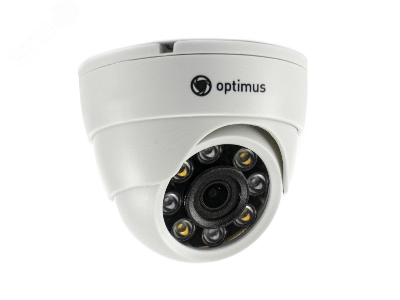 Видеокамера 4.0МП IP купольная 2.8мм внутренняя IP-E024.0(2.8)PL Optimus CCTV