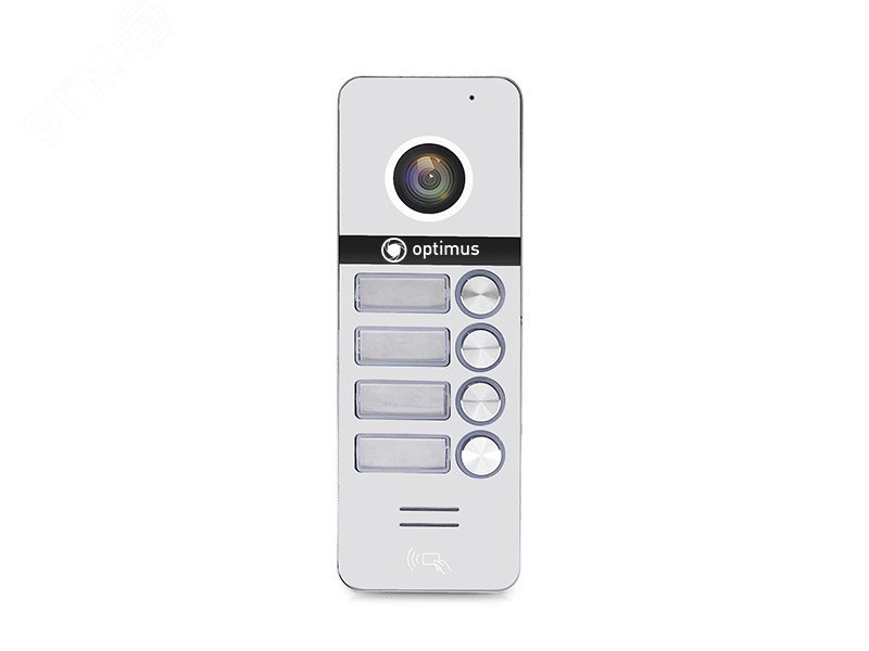 Панель видеодомофона AHD 1/2.7' смOS Sensor, цветной,1920х1080 DSH-1080/4(white) Optimus CCTV