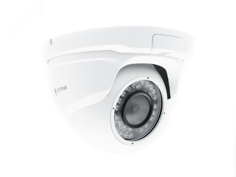 Видеокамера 4.0МП IP купольная 2.8-12мм внутренняя IP-E044.0P Optimus CCTV