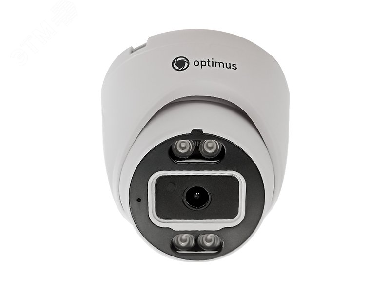 Видеокамера IP 2Мп купольная с PoE ИК-20м (2.8мм) встроенный микрофон IP-S022.1(2.8)MP_V.1 Optimus CCTV