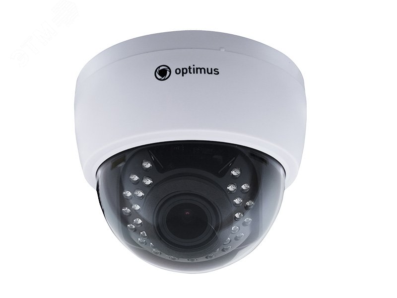 Видеокамера 2.0МП IP купольная 2.8-12мм внутренняя IP-E022.1MPE_V.2 Optimus CCTV