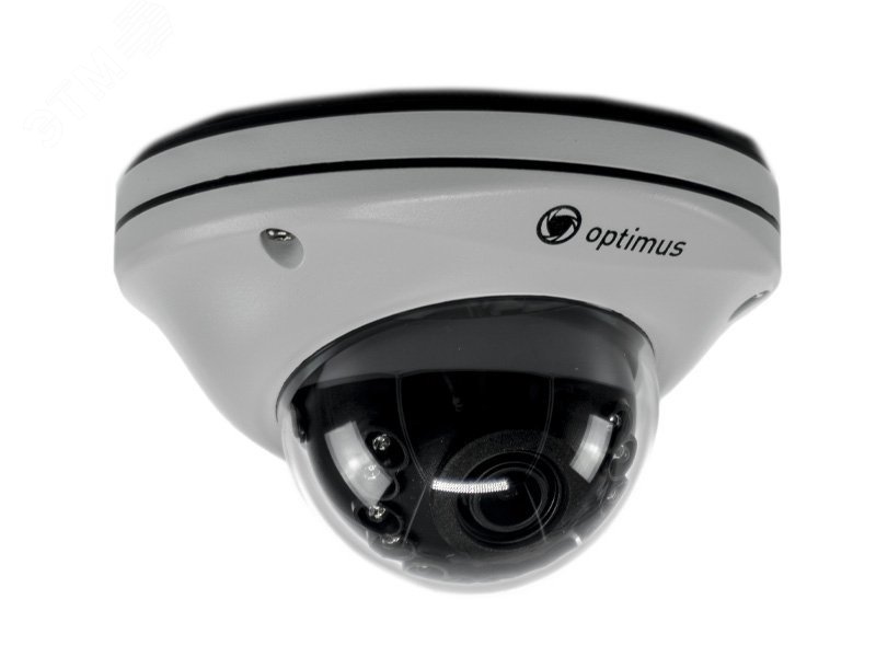 Видеокамера IP 2.1Мп объектив 2.8мм ИК-подсветка 10м IР65 IP-S072.1(2.8)MP Optimus CCTV