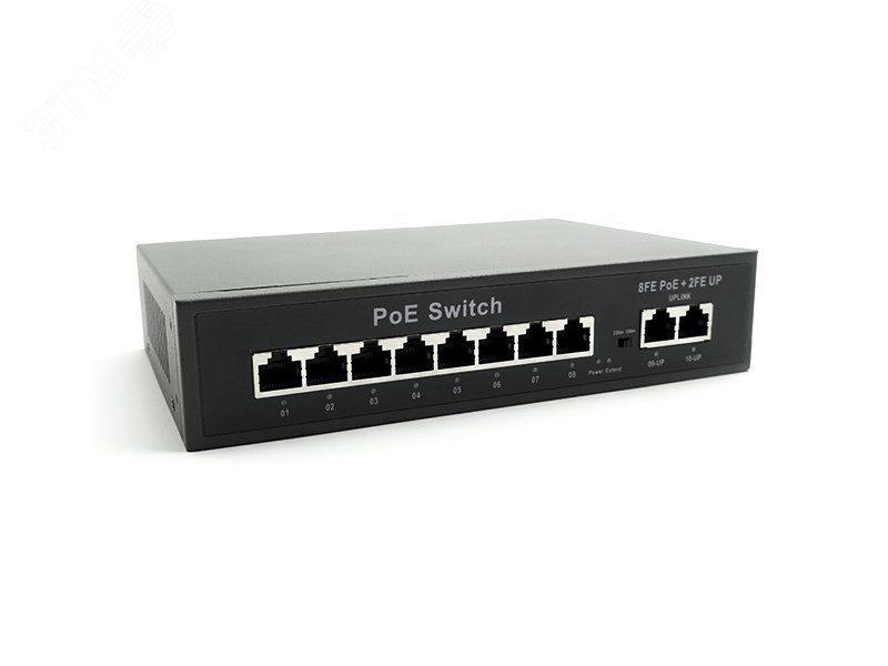 Коммутатор EL S-10/8PA_v.1 артикул EL S-10/8PA_v.1 Optimus CCTV ...