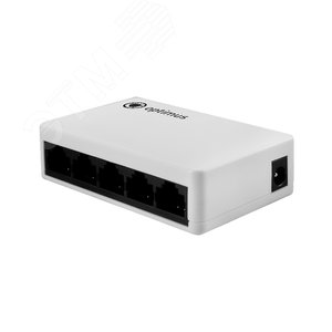 Изображение товара Коммутатор неуправляемый 5 портов RJ45 10 100 Мб/с (шт)
