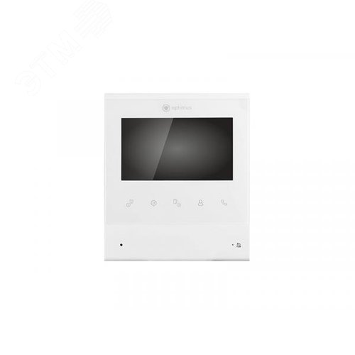 Изображение товара Видеодомофон аналоговый 4.3'' TFT LCD 480х272 цвет белый (шт)