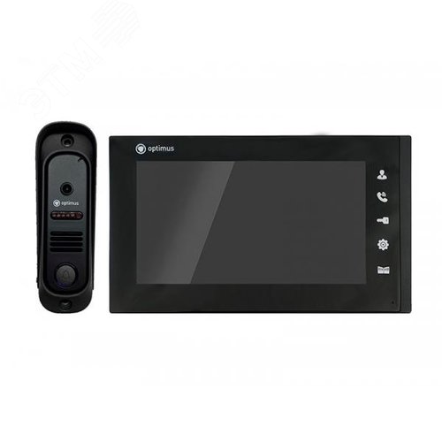 Изображение товара Видеодомофон аналоговый 7'' TFT LCD 800х480 цветной 1080Р (шт)