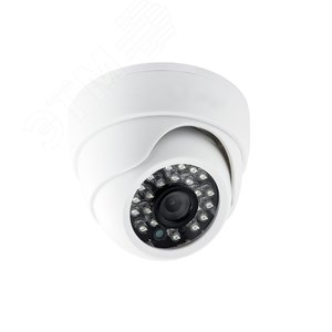 Видеокамера 2.1МП IP купольная 2.8 мм уличная IDp2.1(2.8)A_V.4 Optimus CCTV