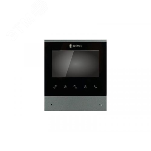 Изображение товара Видеодомофон аналоговый 4.3'' TFT LCD 480х272 цвет графит (шт)