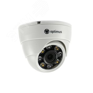 Видеокамера 4.0МП IP купольная 2.8мм внутренняя IP-E024.0(2.8)PL Optimus CCTV
