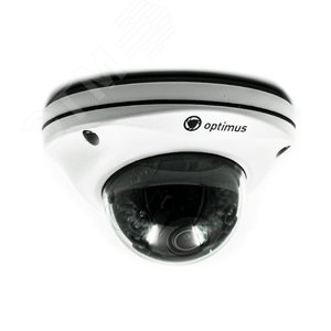 Видеокамера IP 2Мп купольная объектив 2.8мм ИК подсветка 10м IP66