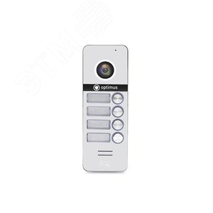 Панель видеодомофона AHD 1/2.7' смOS Sensor, цветной,1920х1080 DSH-1080/4(white) Optimus CCTV