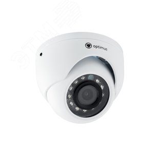 Видеокамера AHD 2.1Мп купольная с ИК-подсветкой до 10м (3.6мм) AHD-H052.1(3.6)E_V.3 Optimus CCTV
