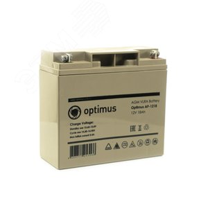 Аккумуляторная батарея Optimus AP-1218 18ач 12в