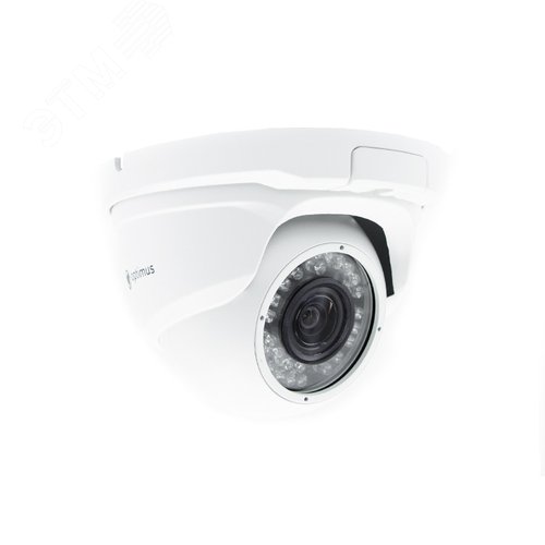 Изображение товара Видеокамера IP 5Мп купольная IP67 ИК-30м с PoE (2.8–12мм) (шт)