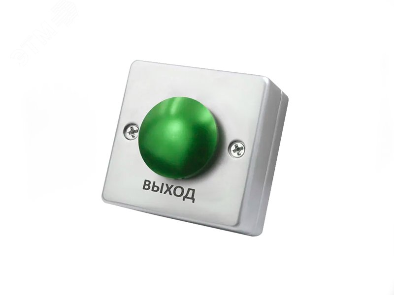 Кнопка Выход ''Грибок'' - NO/NC (металл) 53мм В0000017455 Optimus CCTV - превью