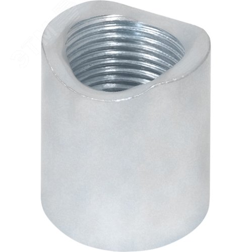 Изображение товара Муфта приварная с фрезеровкой L-35 ф15 (шт)