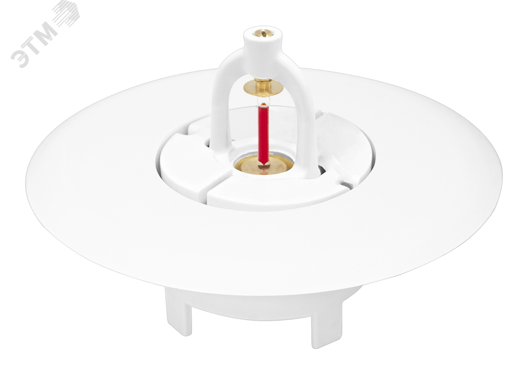 Изображение товара Пластиковый цоколь фасонный белый R 1/2 для оросителей регулируемый монтаж