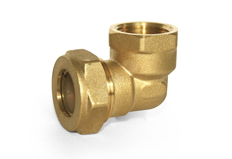 Изображение товара Угольник 20x3/4 EF латунный для водоснабжения Stahlmann быстро монтаж