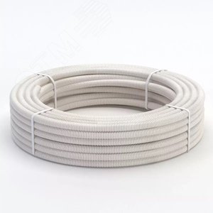 Изображение товара Труба гофрированная из нерж. стали SS304 PT 25А, сл. кость, 5м (м)