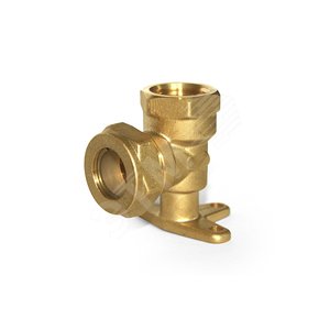 Угольник 20х3/4 EF, с креплением - фото 1