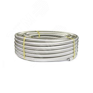 Изображение товара Труба гофрированная из нерж. стали SS304 20А, отожженная, 5м (м)