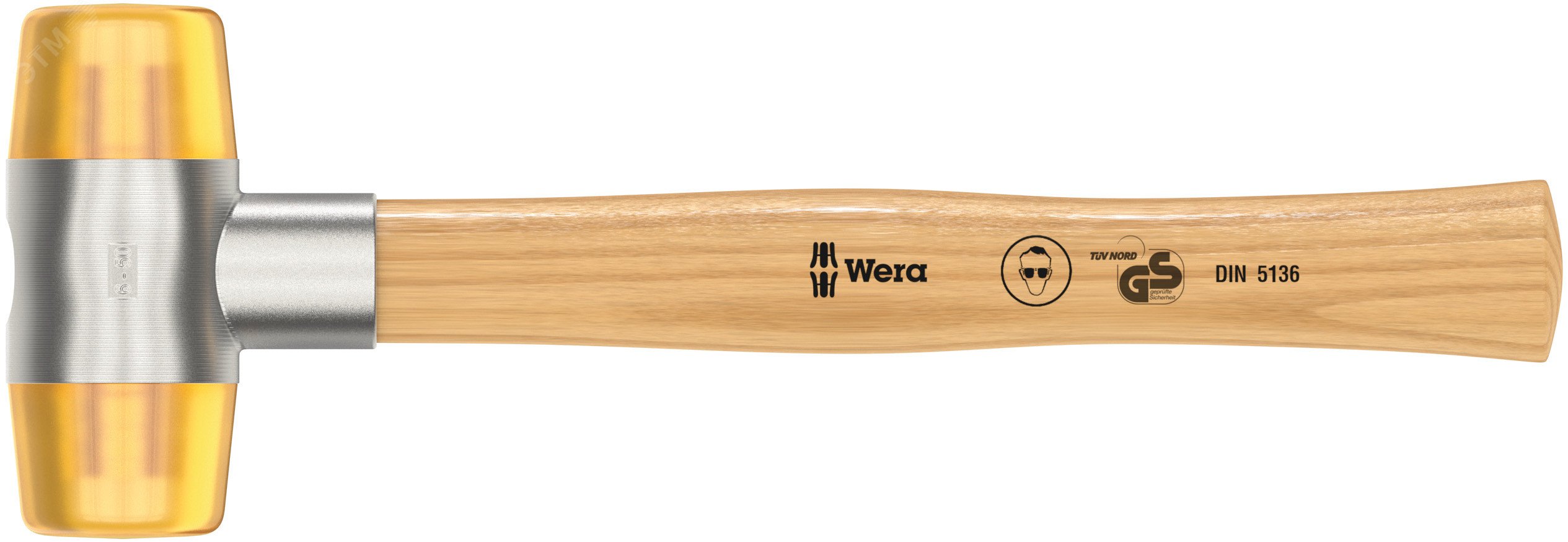 Изображение товара Киянка со сменными бойками из пластика Cellidor Wera 340 мм