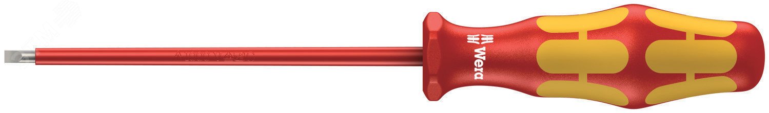 Изображение товара Отвёртка диэлектрическая шлицевая 160 i SL VDE 0.5X3X100 мм (шт)