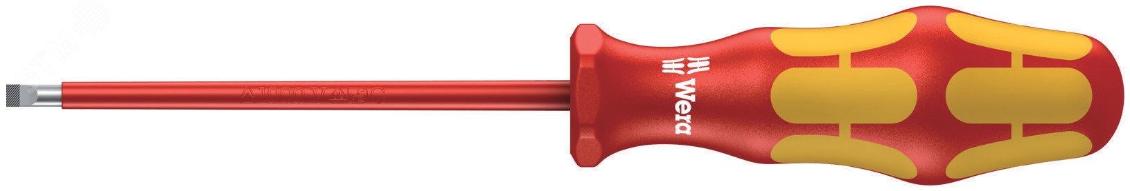 Изображение товара Отвертка диэлектрическая шлицевая 160 i SL VDE 0.8X4X100 мм (шт)