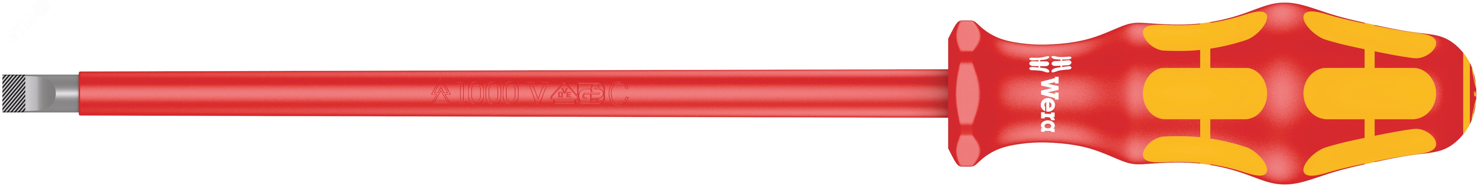 Изображение товара Отвертка диэлектрическая шлицевая 160 i SL VDE 1.6X8X200 мм (шт)