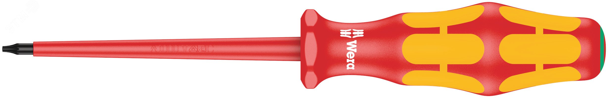 Изображение товара Отвертка диэлектрическая Wera VDE TX 5X80 мм