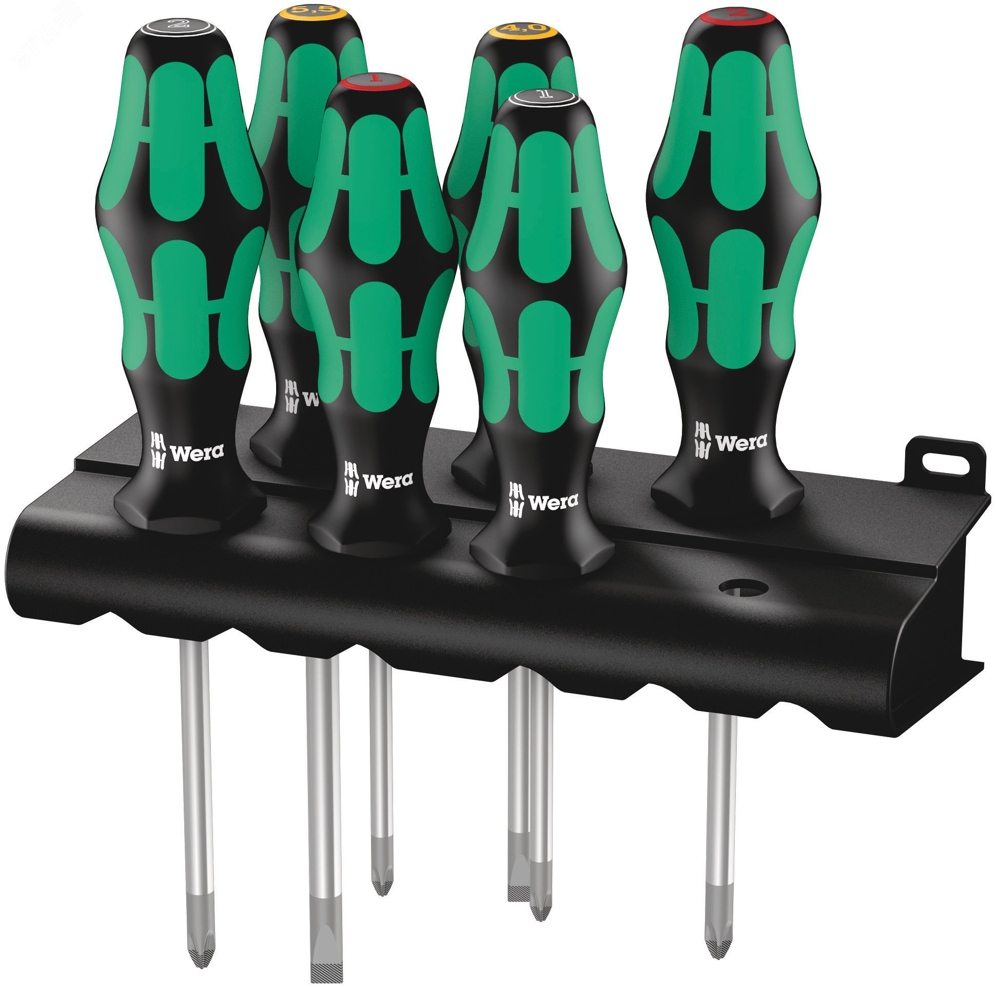 Изображение товара Набор отверток Wera Kraftform Plus Lasertip 6 предметов