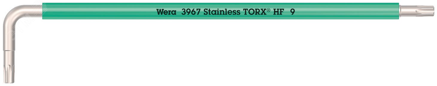 Изображение товара Ключ Г-образный с функцией фиксации крепежа 3967 SXL HF TORX Multicolour удлиненный нержавеющая сталь TX 9X101 мм (шт)