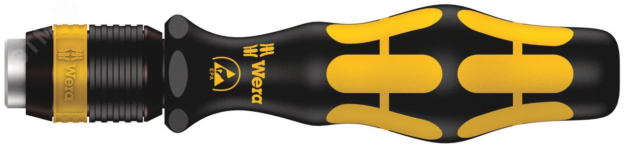 Изображение товара Рукоятка-битодержатель без магнита 1/4X90 мм для бит 1/4 C/E 6.3. 813 R ESD (шт)