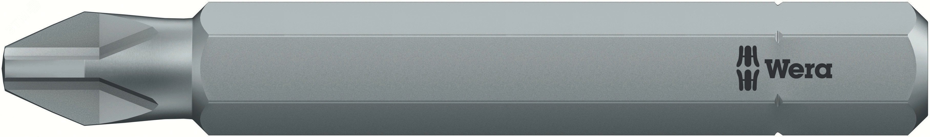 Изображение товара Бита 851/1 Z PH 50 мм закалённая для универсальных работ Wera