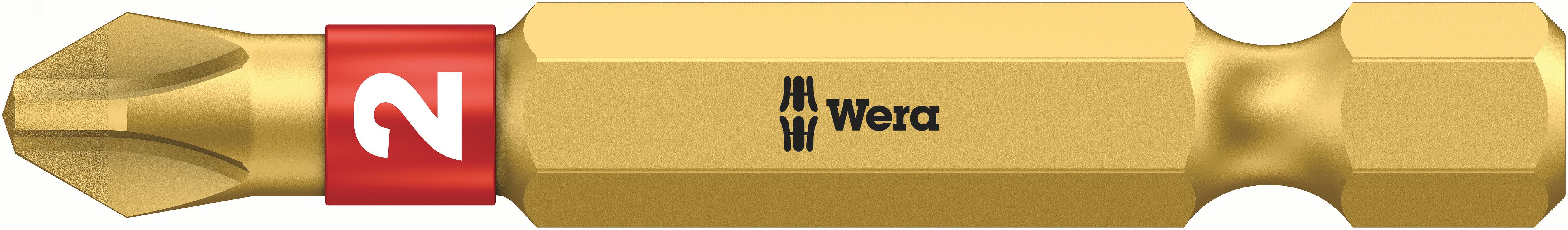 Изображение товара Бита биторсионная 851/4 BDC PH с алмазным покрытием и хвостовиком 1/4'' длиной 50 мм