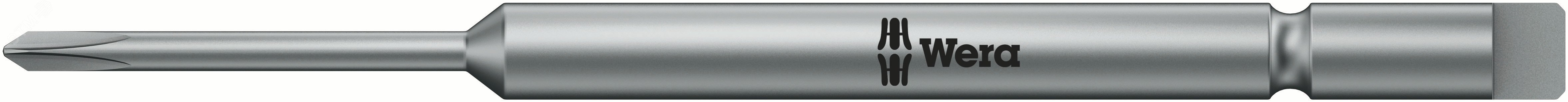 Изображение товара Бита 851/9 C J PH под азиатские винты хвостовик 4 мм Halfmoon Wera