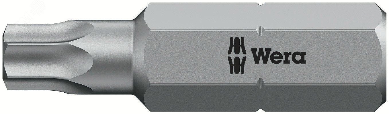 Изображение товара Бита TORX 867/1 Z Wera 25 мм с отверстием под штифт для надежных соединений