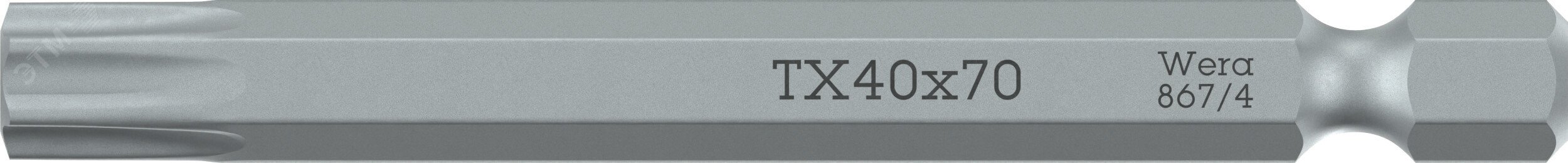 Изображение товара Бита TORX 867/4 Z 1/4'' T25 для крепежа Wera Чехия