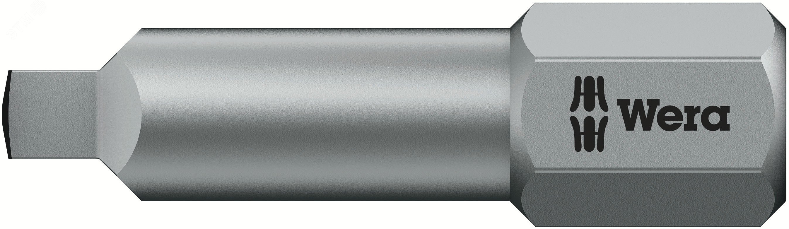 Изображение товара Бита биторсионная под внутренний квадрат 25 мм Wera 1/4" R2