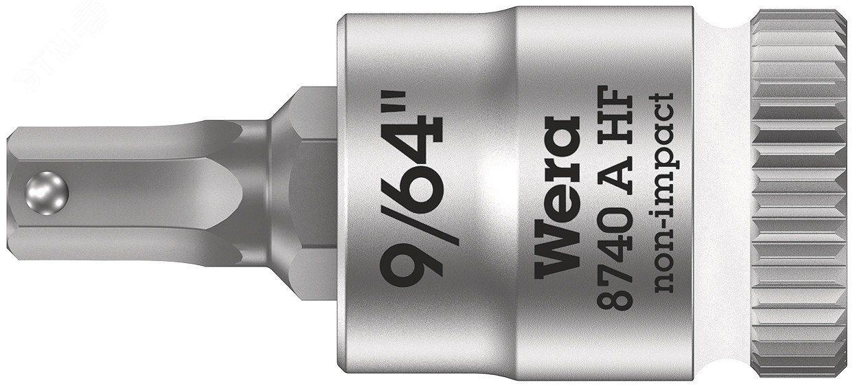 Изображение товара Головка торцевая Wera 8740 A Hex-Plus HF с фиксацией и вставкой 1/4" Изображение товара Головка торцевая Wera 8740 A Hex-Plus HF с фиксацией и вставкой 1/4"