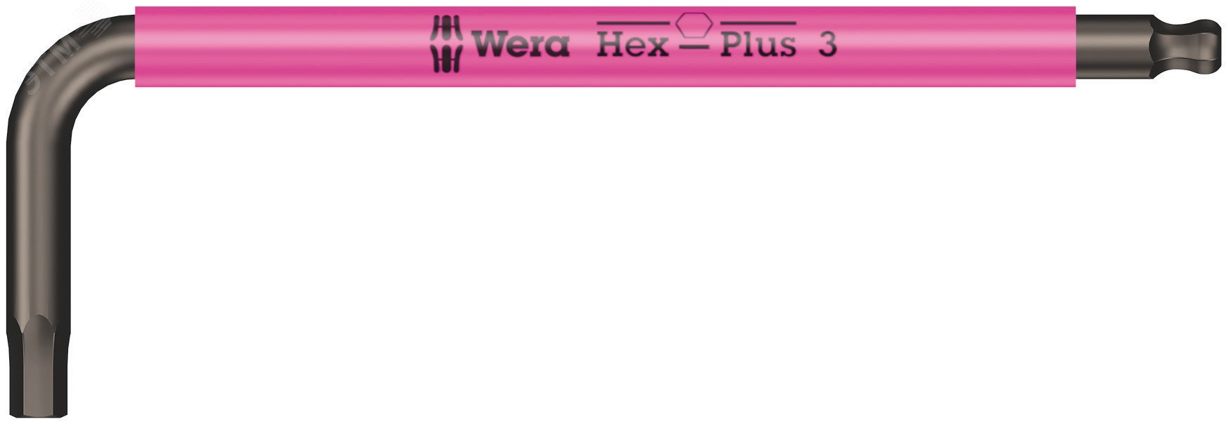 Изображение товара Г-образный ключ Wera 950 SPKS Multicolour шариковый с размером HEX3