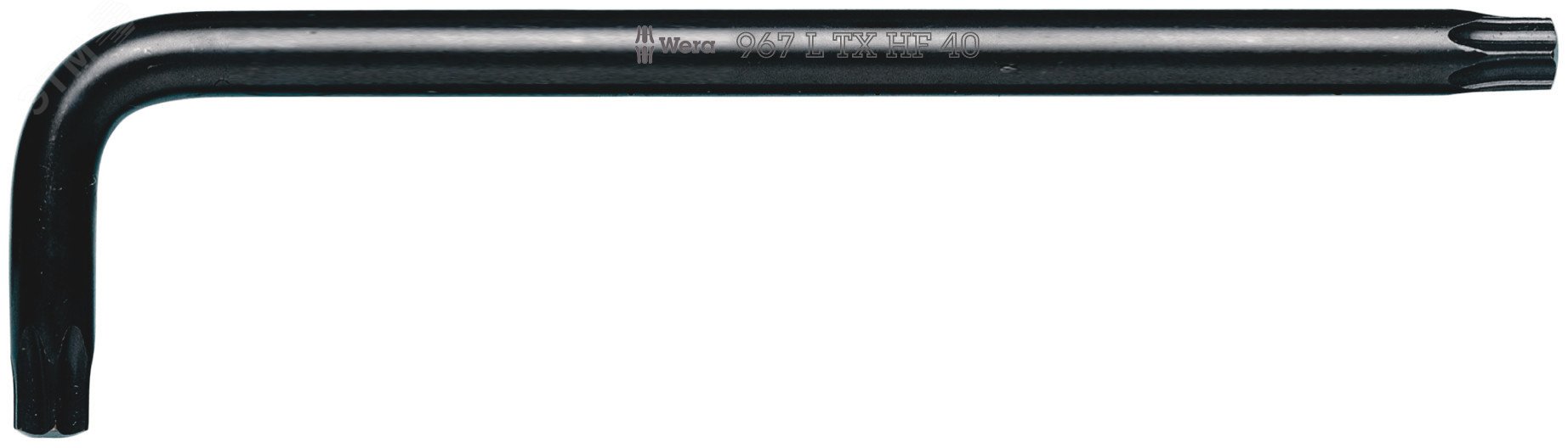 Изображение товара Ключ Г-образный 967 L TORX HF с фиксацией крепежа BlackLaser TX 20X96 мм (шт)
