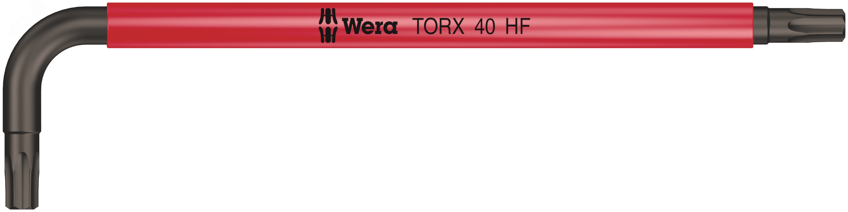 Изображение товара Ключ Г-образный 967 SL TORX HF Multicolour с функцией фиксации крепежа TX 40X132 мм (шт)