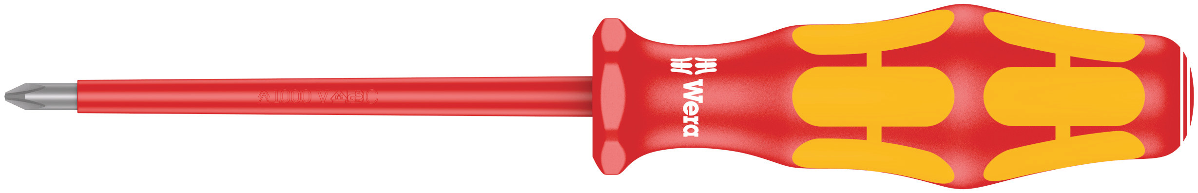 Отвертка диэлектрическая крестовая 162 i PH VDE PH 0X80 мм