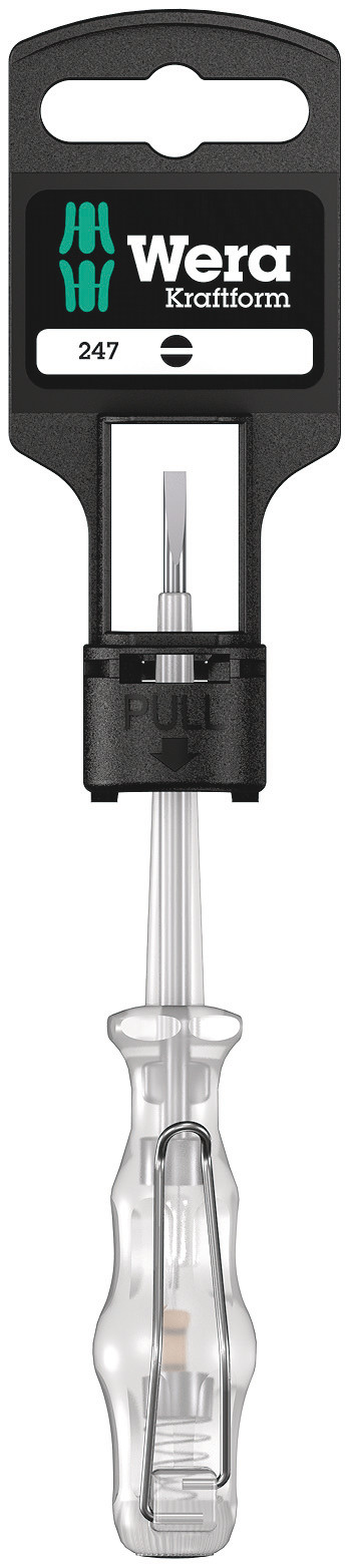 Индикатор напряжения однополюсный 247 SB 0.5X3X70 мм 150 - 250 В с держателем-еврослот