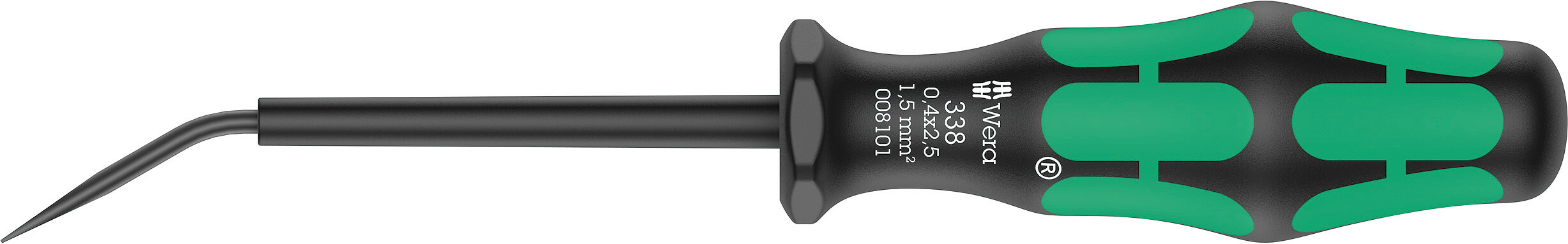 Инструмент для клеммных колодок, 1.5 мм2, 0.4 мм x 2.5 мм x 81 мм, для пружинных зажимов в распределительной коробке, 338