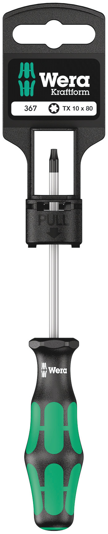 Отвертка 367 TORX SB TX 10X80 мм с держателем-еврослот