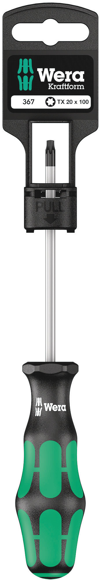 Отвертка 367 TORX SB TX 20X100 мм с держателем-еврослот